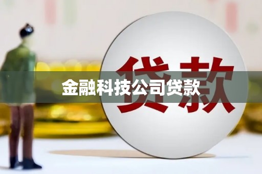 象州金融科技公司贷款