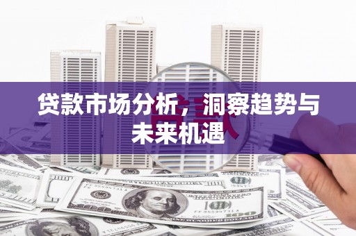 象州贷款市场分析，洞察趋势与未来机遇
