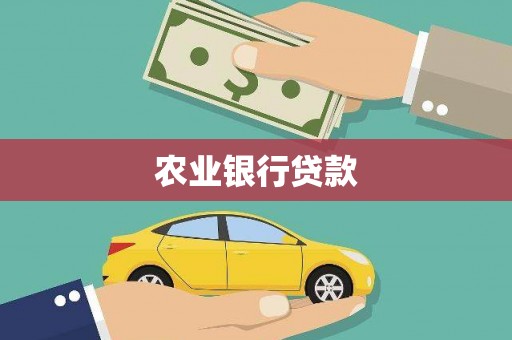 象州农业银行贷款