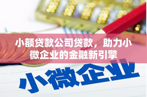 象州小额贷款公司贷款，助力小微企业的金融新引擎