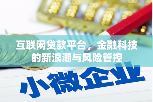 象州互联网贷款平台，金融科技的新浪潮与风险管控
